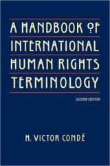 A Handbook of International Human Rights Terminology Book
