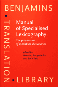 Manual of Specialised Lexicography Book