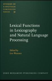 Lexical Functions in Lexicography and Natural Language Processing