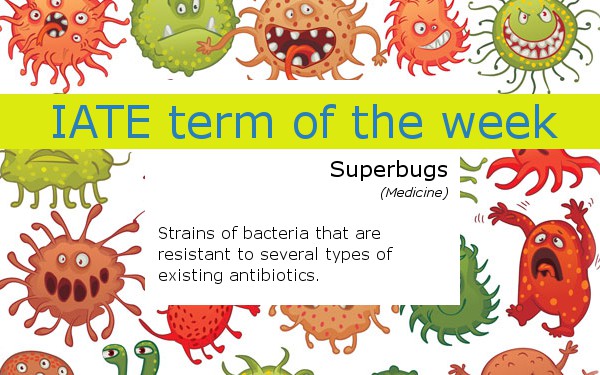 Iate term of the week superbugs