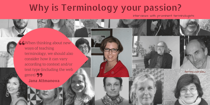 Interview why is Terminology your passion_