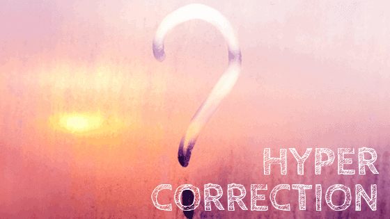 banner hypercorrection